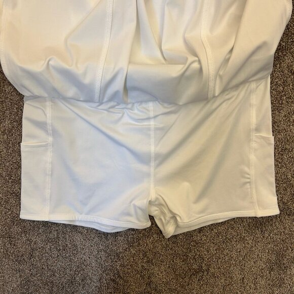 Tommy Bahama Women's Skort Size L White Pull On Stretch Everyday Active NWT - Picture 6 of 13